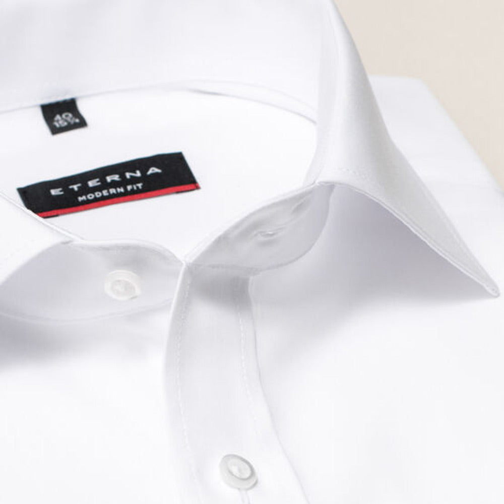 Eterna 1100 00 X19K White Modern Fit Shirt