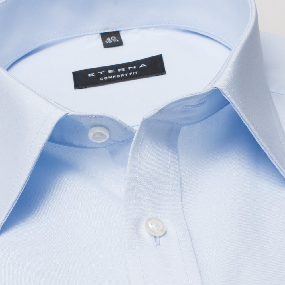 Eterna 1100 10 Blue E19K Comfort Fit Shirt