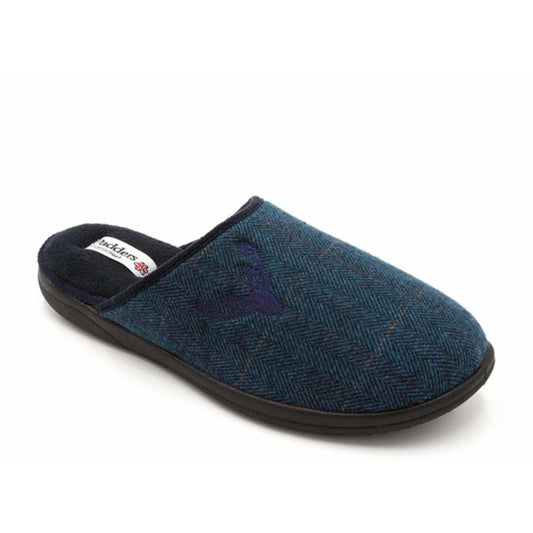 Padders Stag 490/96 Navy Slippers