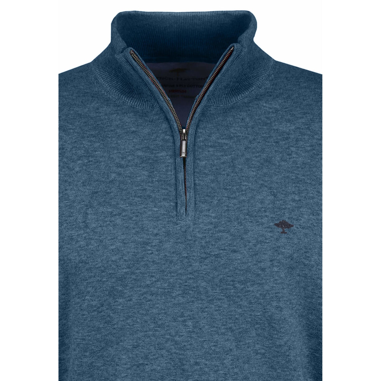Fynch Hatton 1213 215 613 Dolphin Troyer-Zip Knitwear