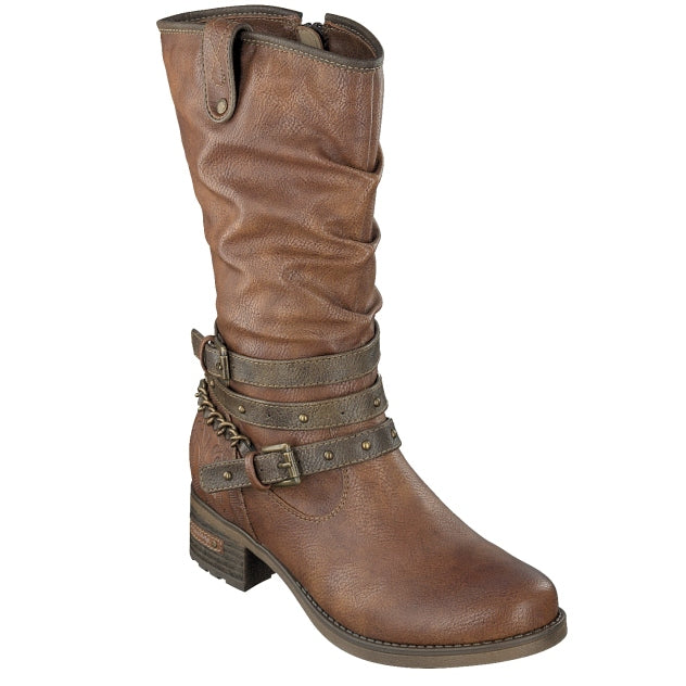 Mustang 1229-605-307 Cognac Boots