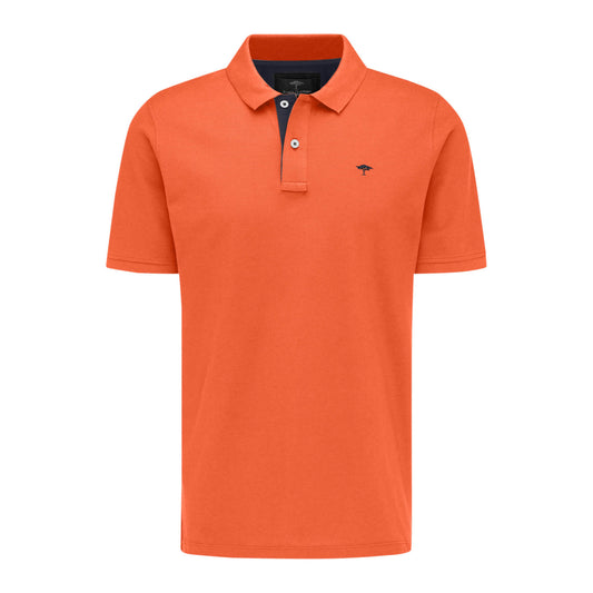 Fynch Hatton 1313 1711 200 Tangerine Polo Shirt