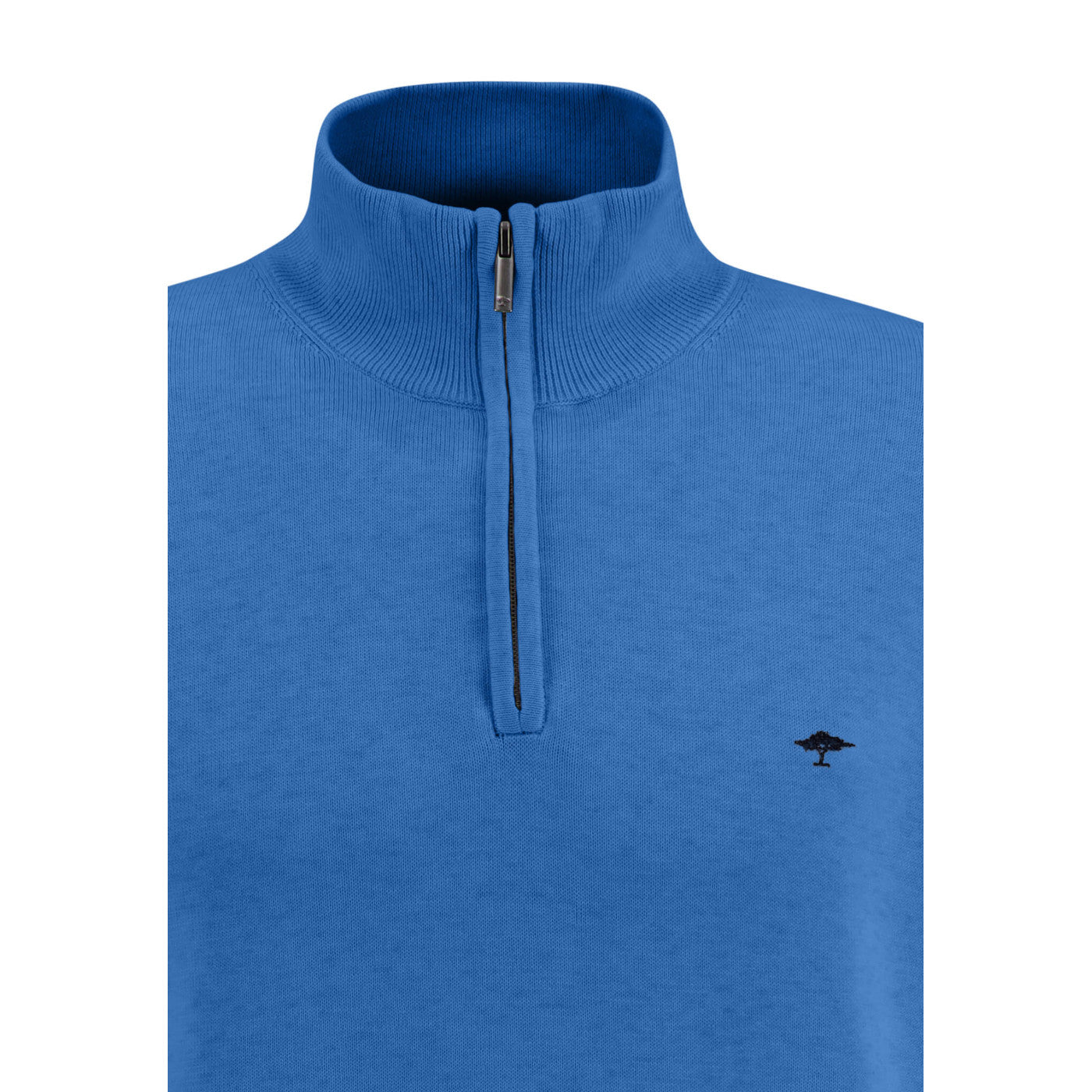 Fynch Hatton 1313 215 600 Bright Ocean Zip Troyer
