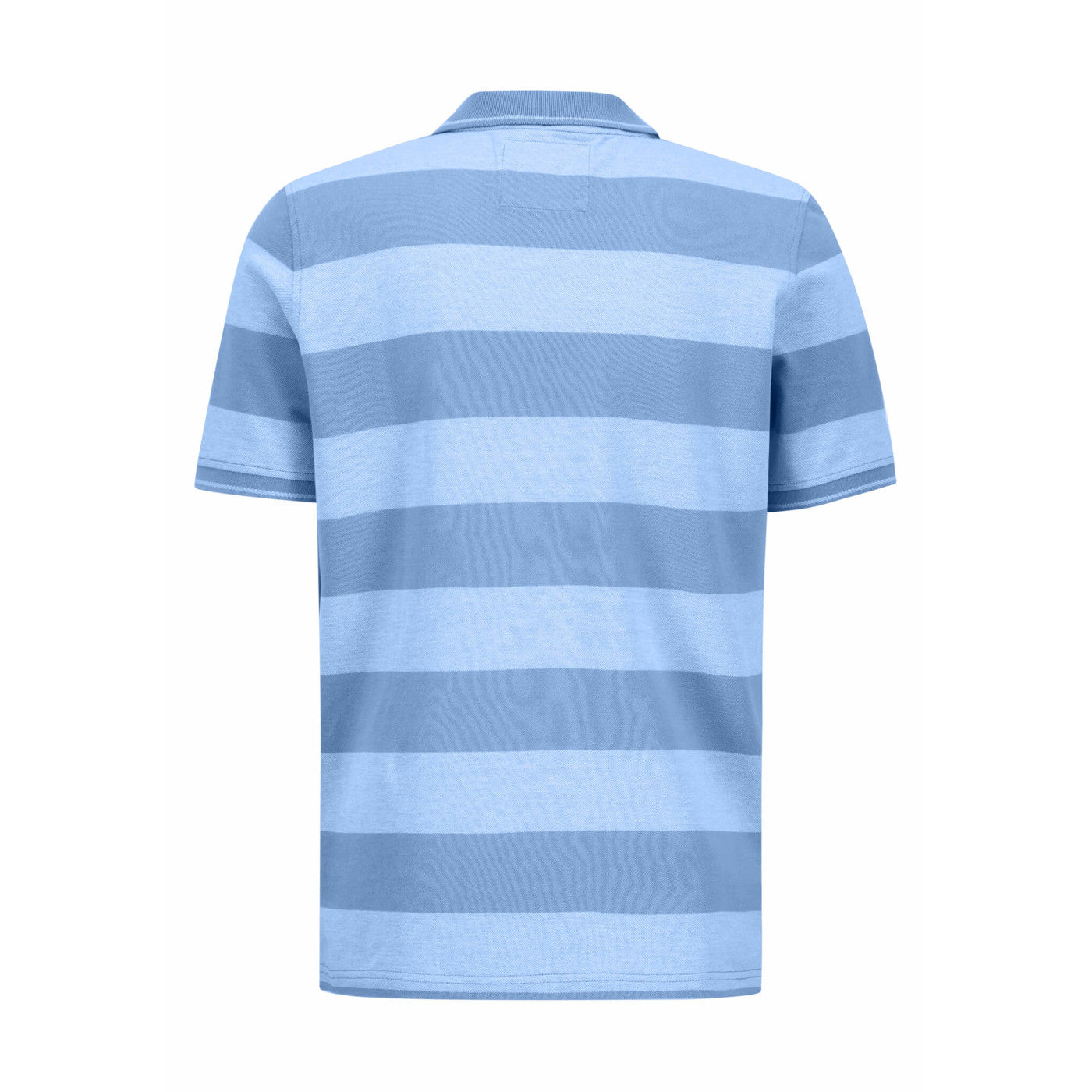 Fynch Hatton 1303 1514 601 Light Sky Two-Tone Striped Polo