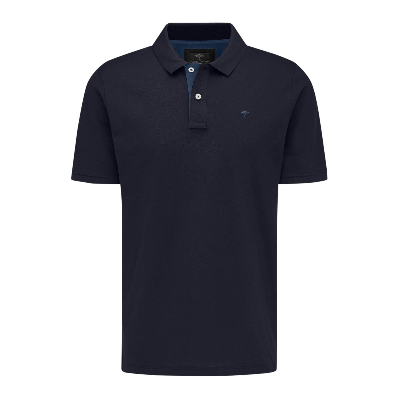 Fynch Hatton 1313 1711 685 Navy Polo Shirt