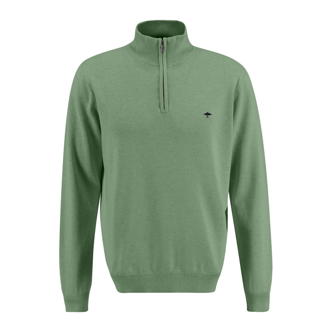 Fynch Hatton 1313 215 700 Spring Green Zip Troyer