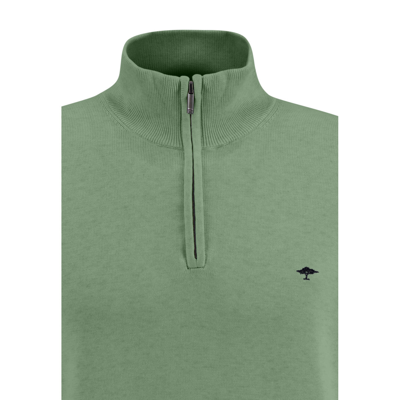 Fynch Hatton 1313 215 700 Spring Green Zip Troyer