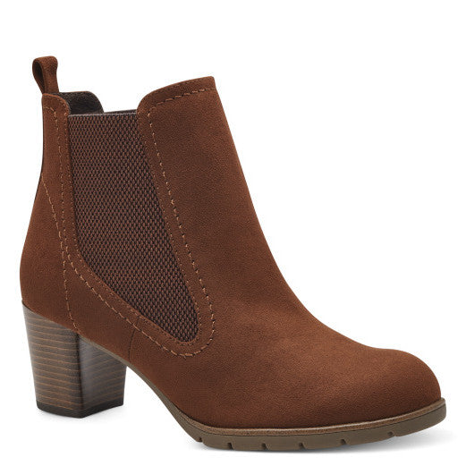 Marco tozzi hot sale cognac boots