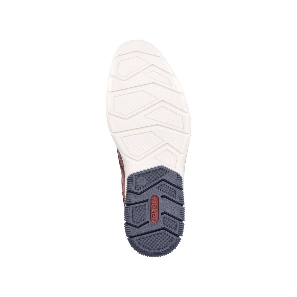 Rieker 14450-22 Tan/Navy Casual Shoes