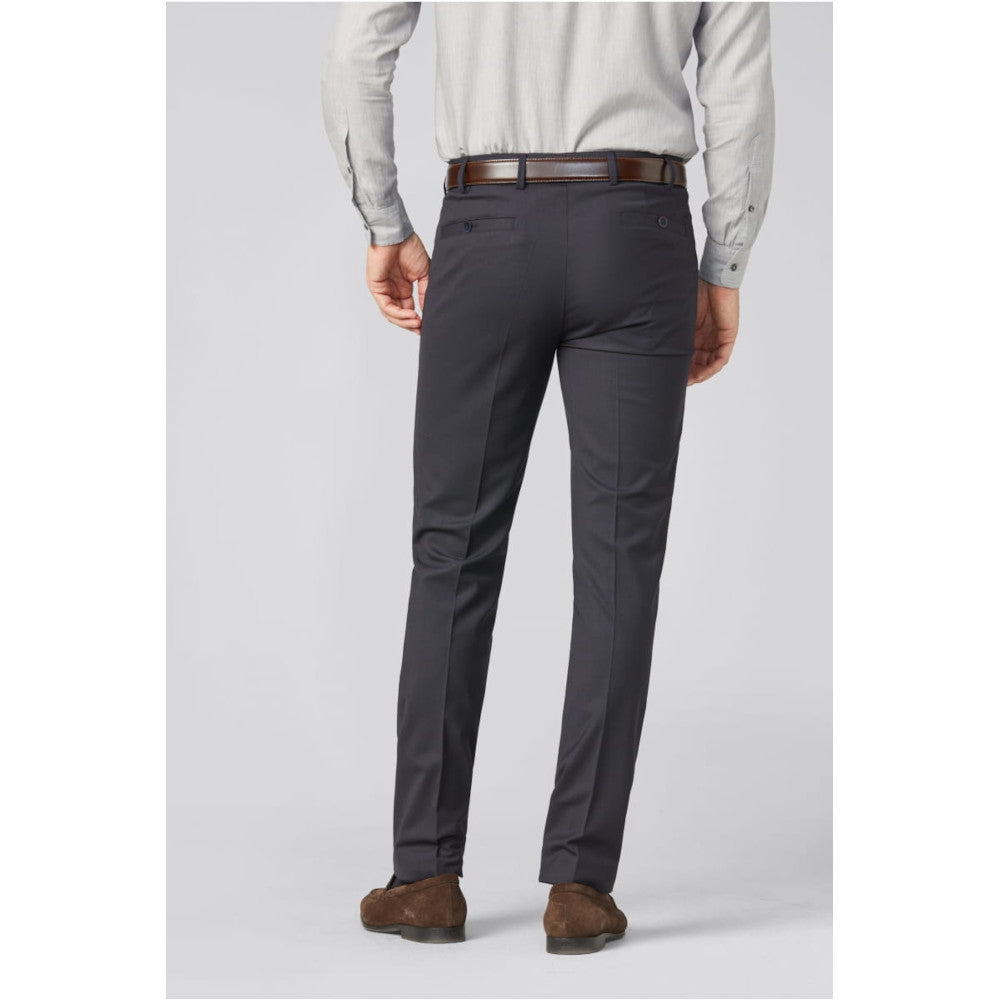 Meyer 344 17 Roma Navy Fine Tropical Wool Trousers