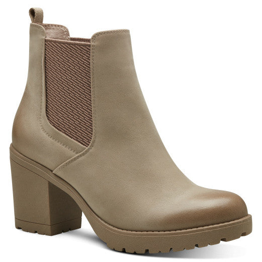 Marco tozzi chelsea boots on sale taupe