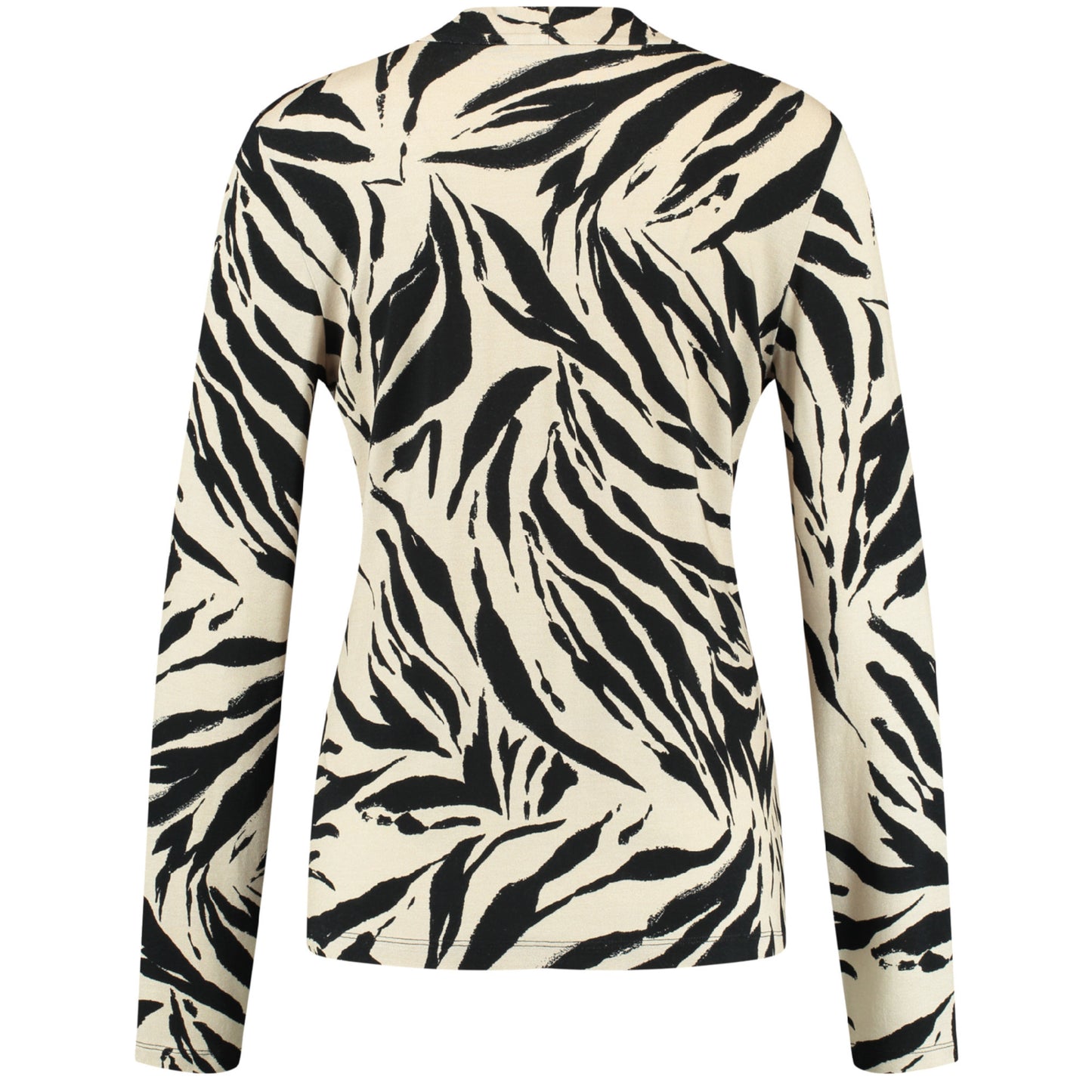 Taifun 471414 16316 1102 Black Pattern Top