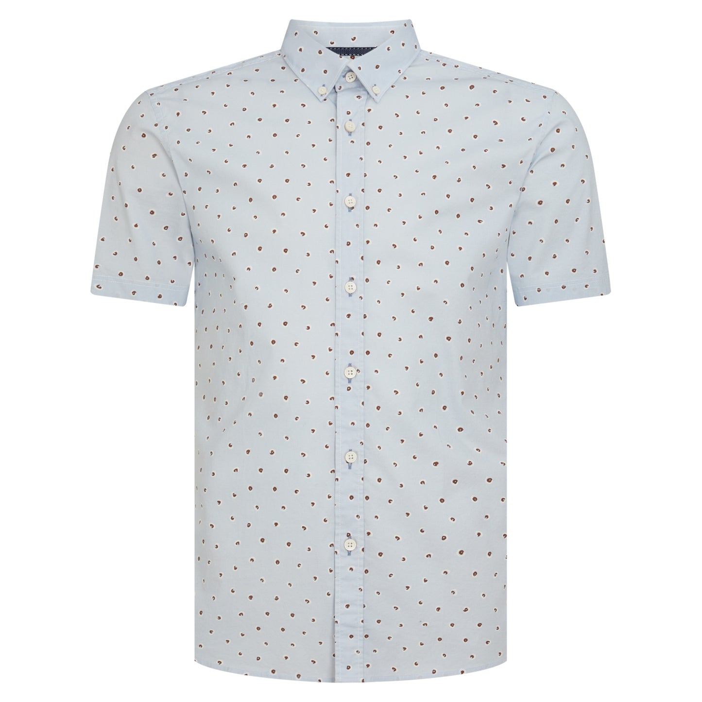 Remus Uomo 13754SS 22 Light Blue Slim/Ashton Long Sleeve Casual Shirt