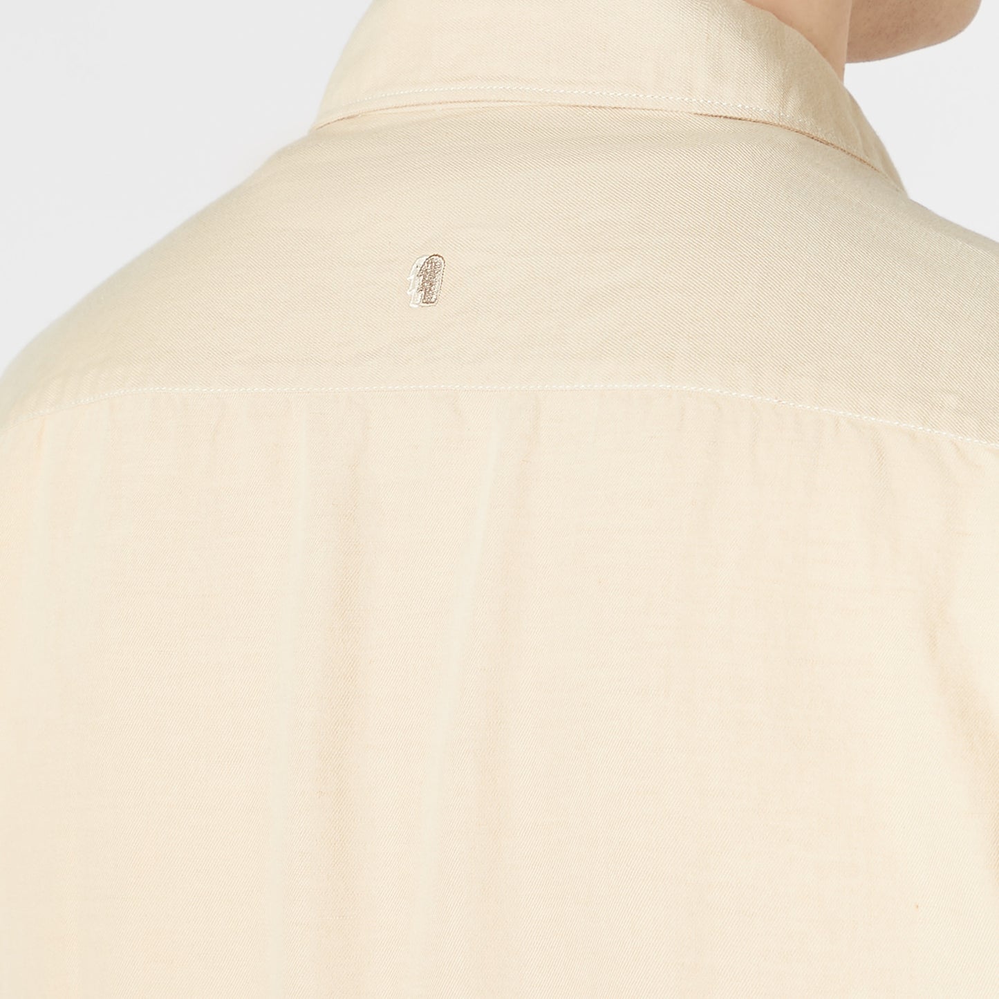 Remus Uomo 13757SS 93 Beige Tapered/Paolo Long Sleeve Casual Shirt