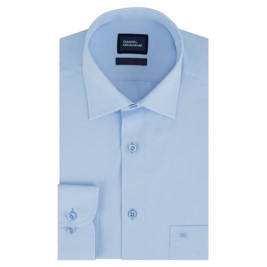 Daniel Grahame 15600 22 Light Blue Long Sleeve Dress Shirt