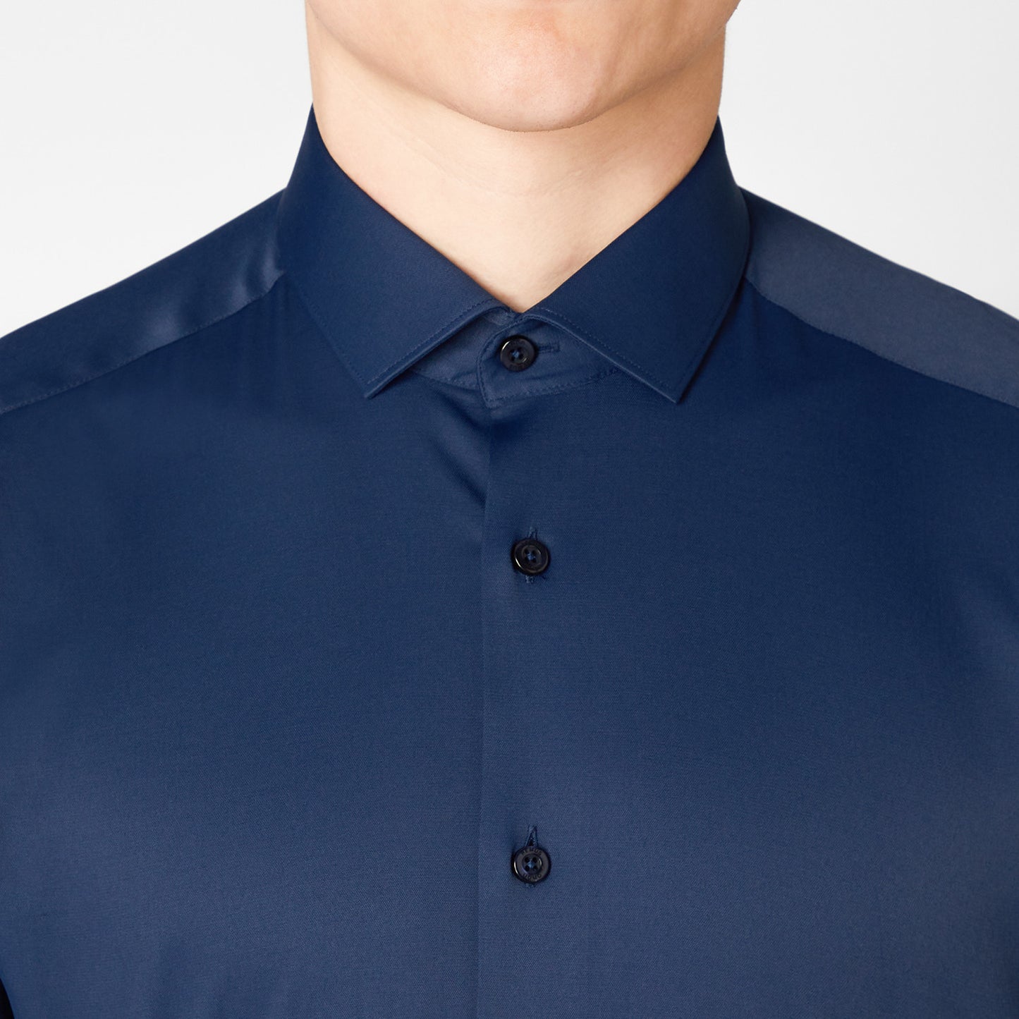 Remus Uomo 18625 78 Navy Rome Slim Fit Dress Shirt