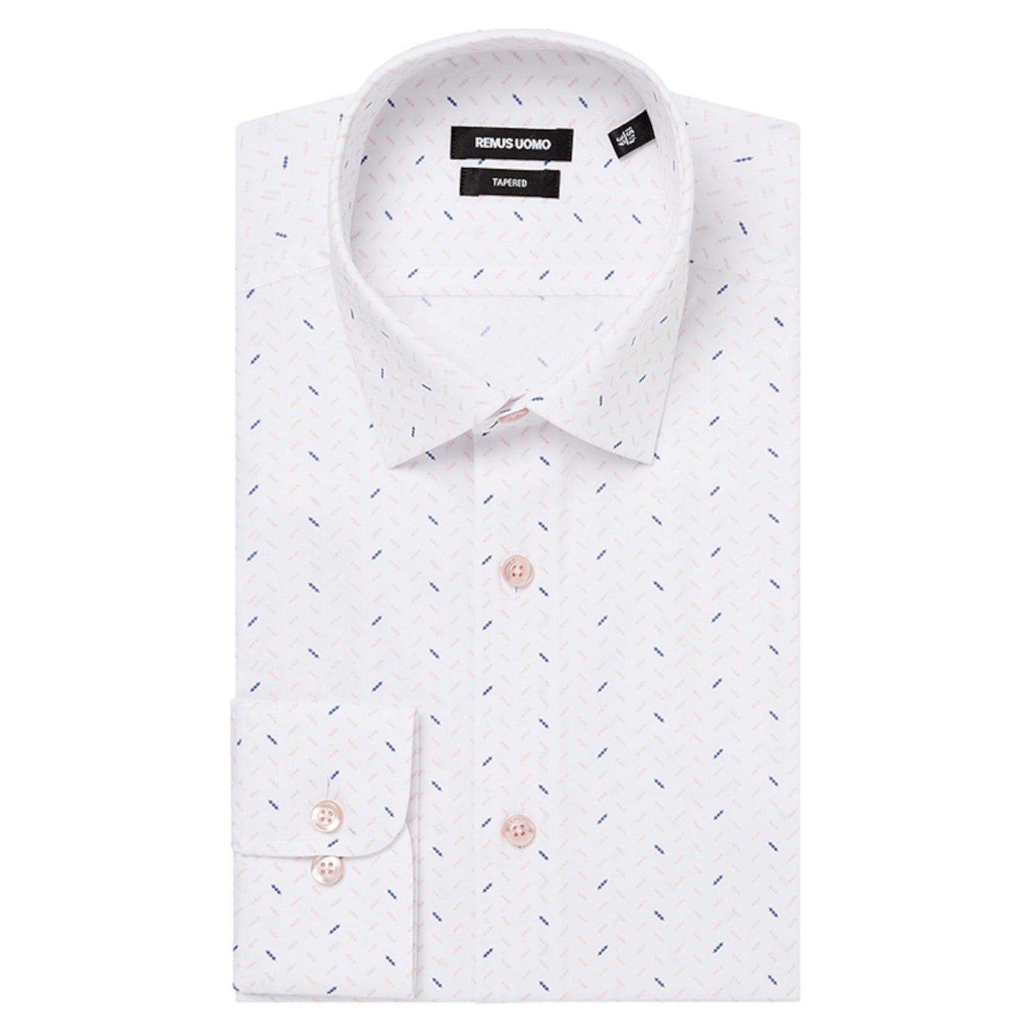 Remus Uomo 18671 16 Pink Seville/Parker Dress Shirt