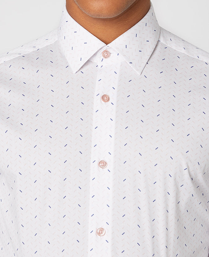 Remus Uomo 18671 16 Pink Seville/Parker Dress Shirt