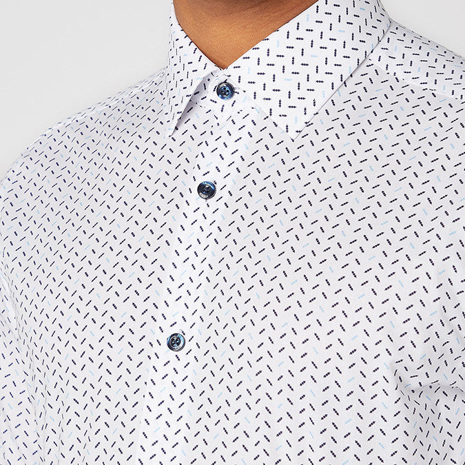 Remus Uomo 18671 18 Navy Seville/Parker Dress Shirt