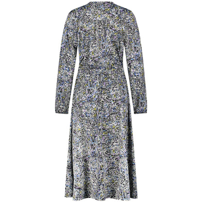 Gerry Weber 180012 35017 8089 Blue Print Knitted Dress