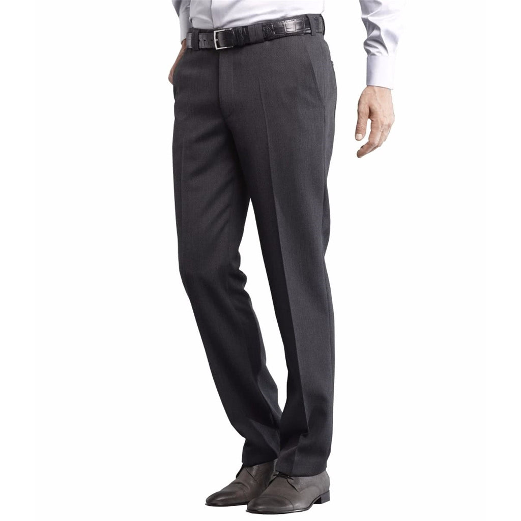 Meyer Oslo 111 07 Grey Twill Trousers