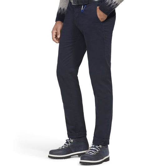 M5 by Meyer 6001 19 Navy Casual Cotton Chinos
