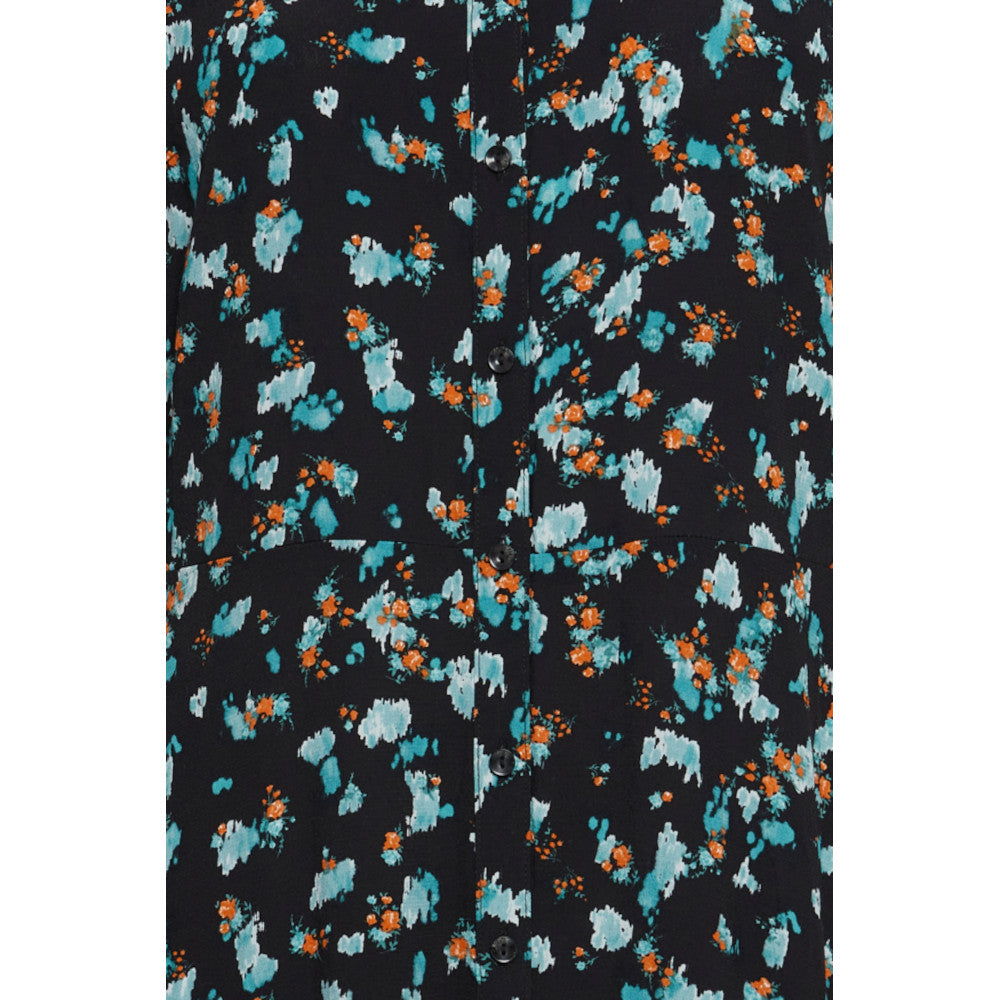 B.Young 20812470 201610 Capri Breeze Mix Byflouri Long Frill Dress