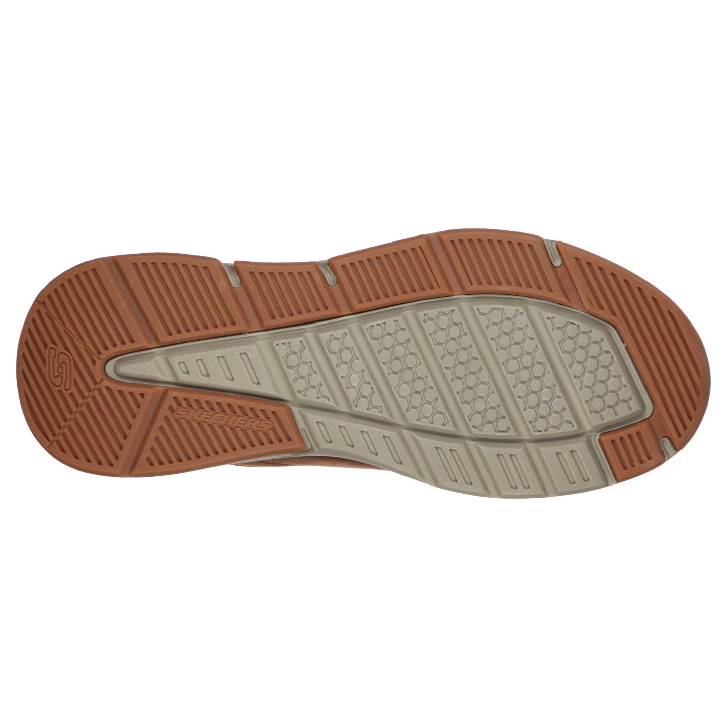 Skechers 210021 Bengao - Hombre Brown Casual Shoes