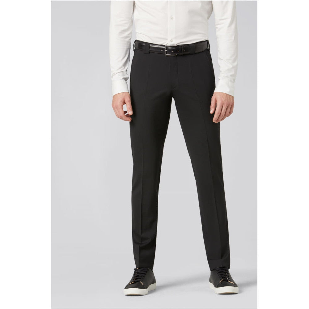 Meyer 344 09 Roma Black Fine Tropical Wool Trousers