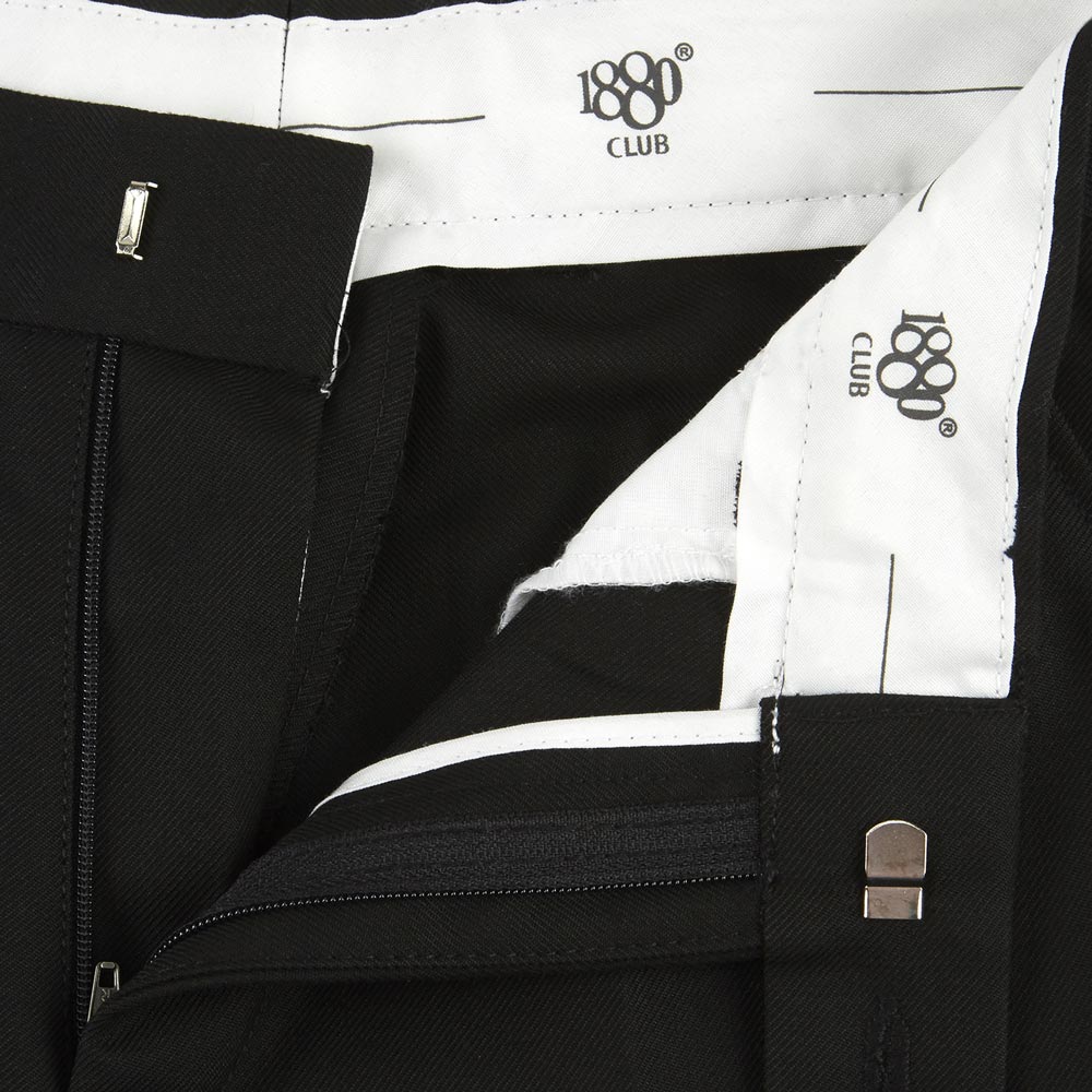 1880 Club Youths 72765 Slim School Trouser Black