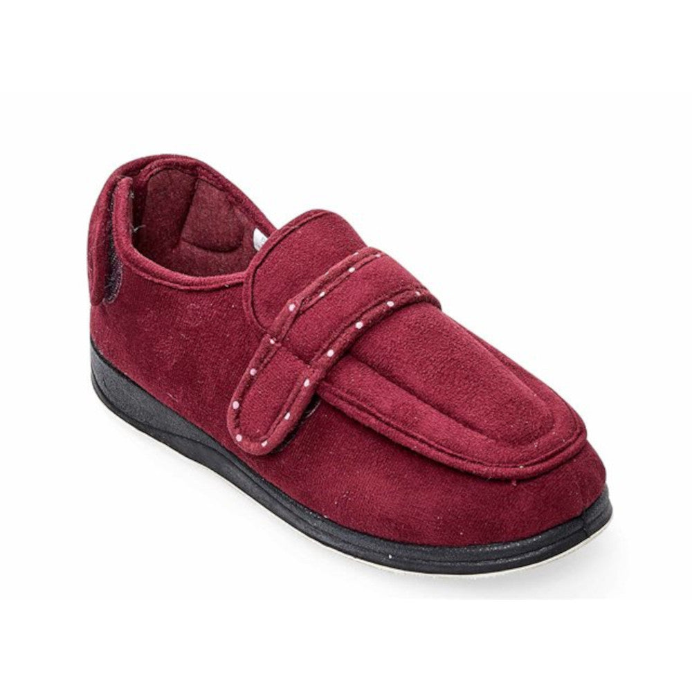 Padders Enfold 427W/81 Burgundy Slippers