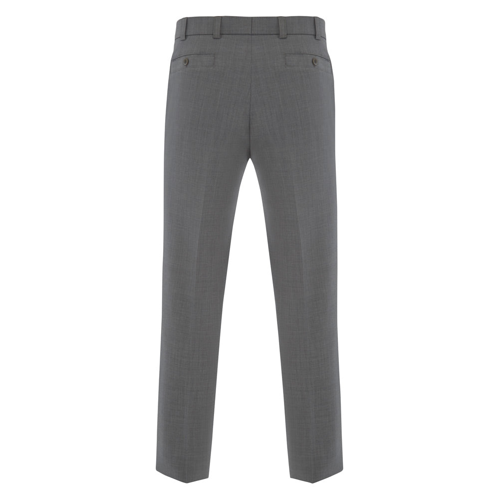 Meyer 344 06 Roma Light Grey Fine Tropical Wool Trousers