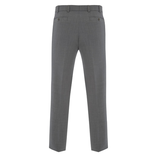 Meyer 344 06 Roma Light Grey Fine Tropical Wool Trousers
