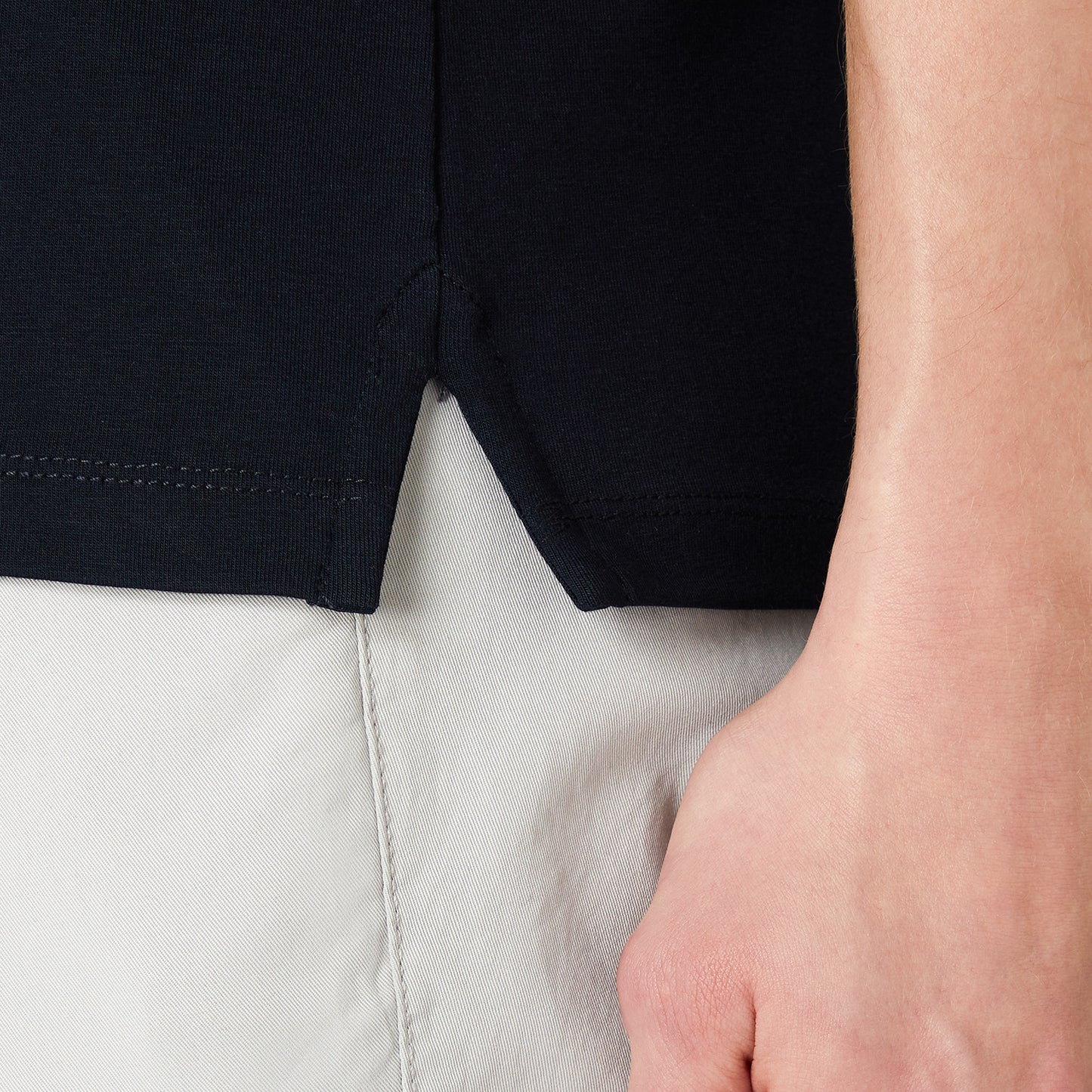 Remus Uomo 53122A 78 Navy Short Sleeve Polo Shirt