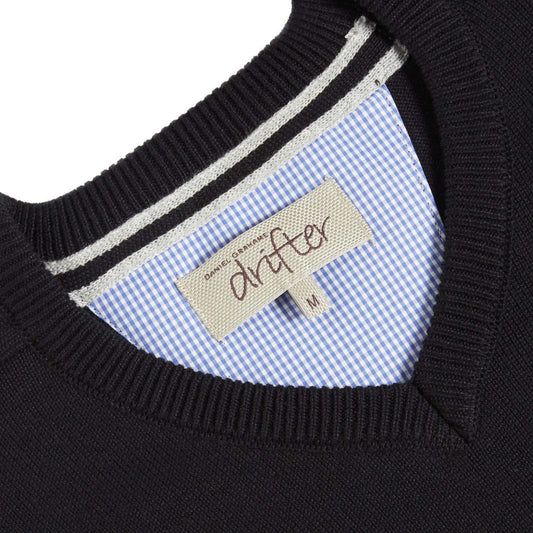 Drifter 55599 00 Black V-Neck Sweater