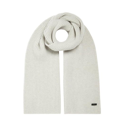 Remus Uomo 58580 02 Light Grey Knitted Scarf