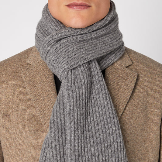 Remus Uomo 58580 04 Grey Knitted Scarf