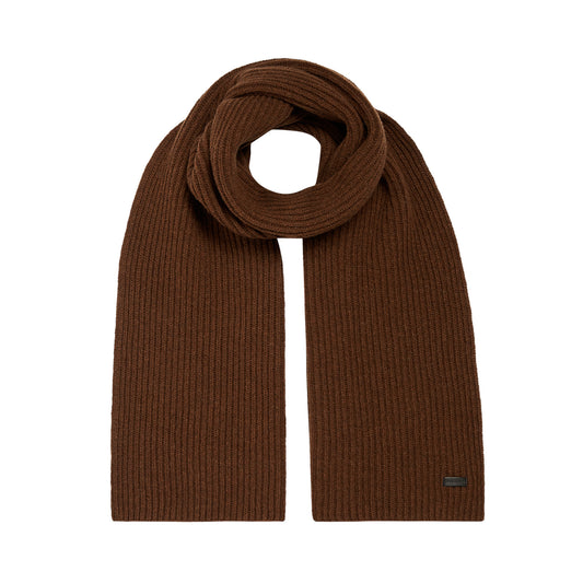 Remus Uomo 58580 46 Brown Knitted Scarf