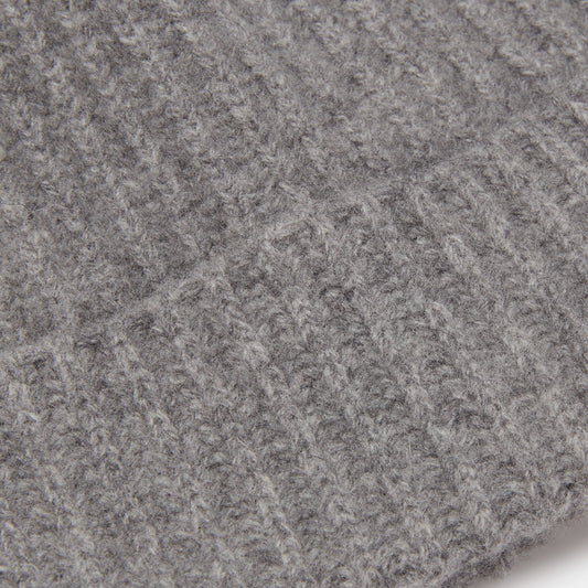 Remus Uomo 58581 04 Grey Knitted Beanie Hat