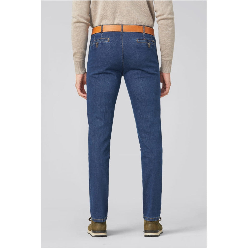 Meyer 629 20 Roma Blue Stone Denim Stretch Jeans