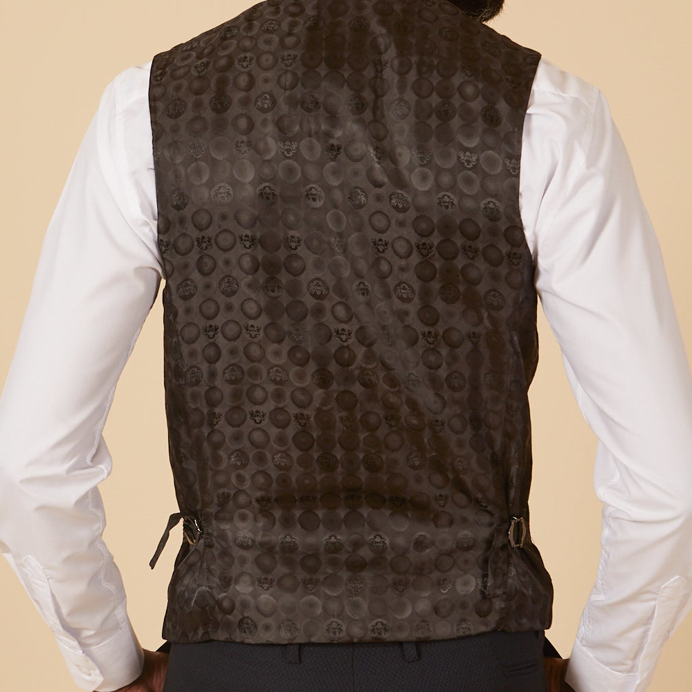 Marc Darcy Dalton Navy Waistcoat