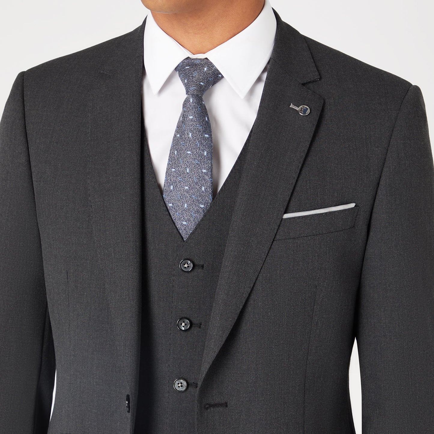 Remus Uomo 11770 08 Charcoal Tapered Suit Jacket