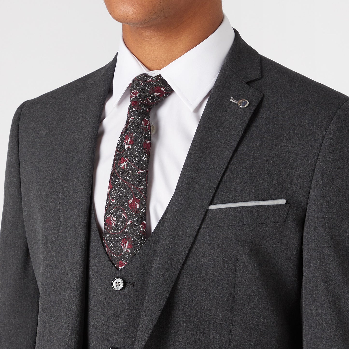 Remus Uomo 11880 08 Charcoal Slim Suit Jacket