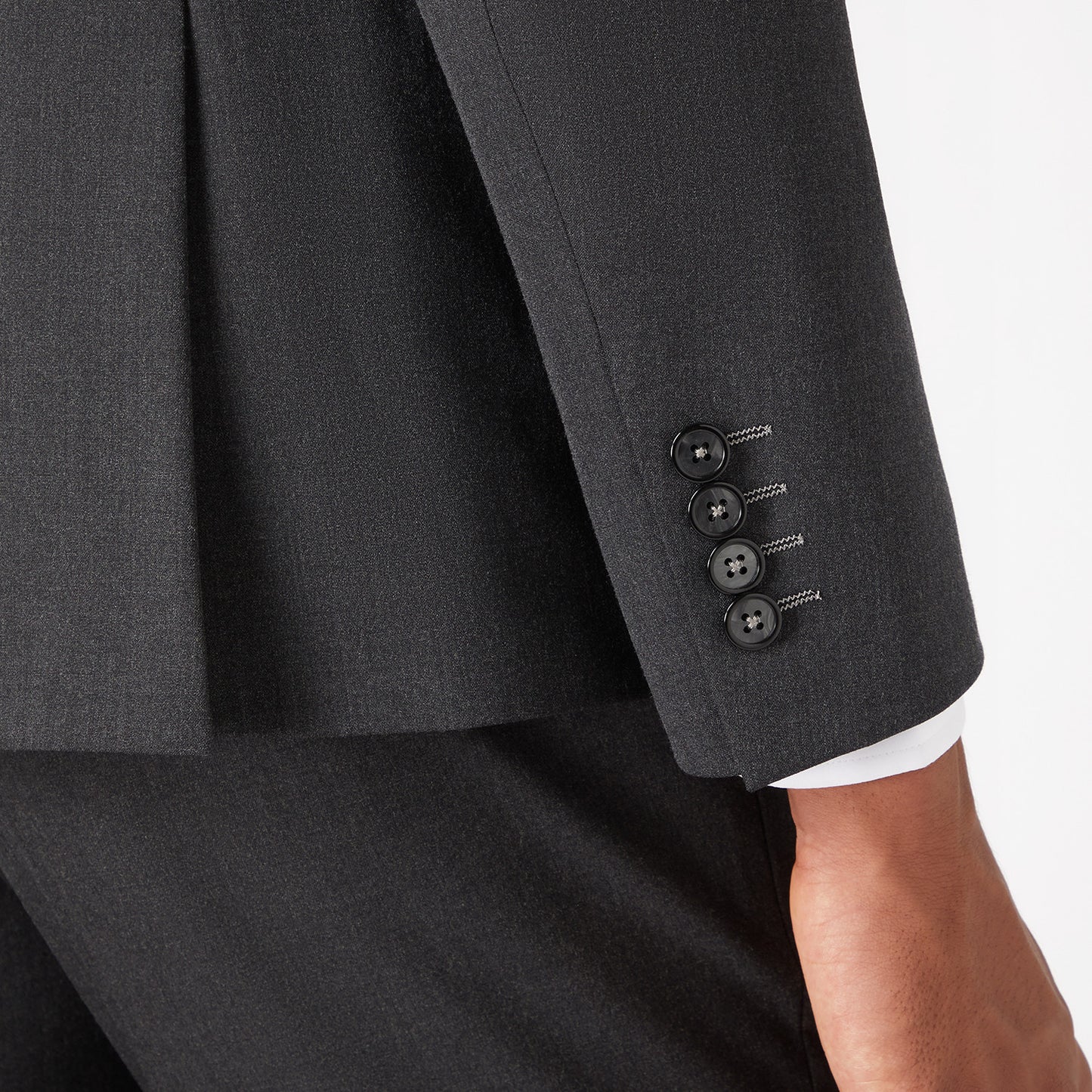 Remus Uomo 11880 08 Charcoal Slim Suit Jacket