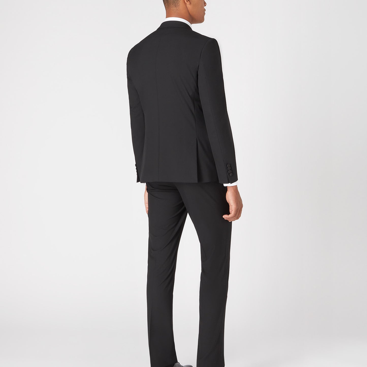 Remus Uomo 12162 00 Black Slim Dinner Suit Jacket