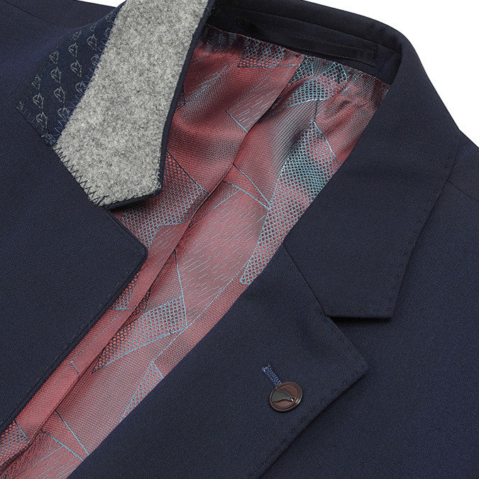 Remus Uomo 11770 78 Navy Tapered Suit Jacket