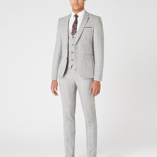 Remus Uomo 42034 04 Grey X-Slim Suit Jacket