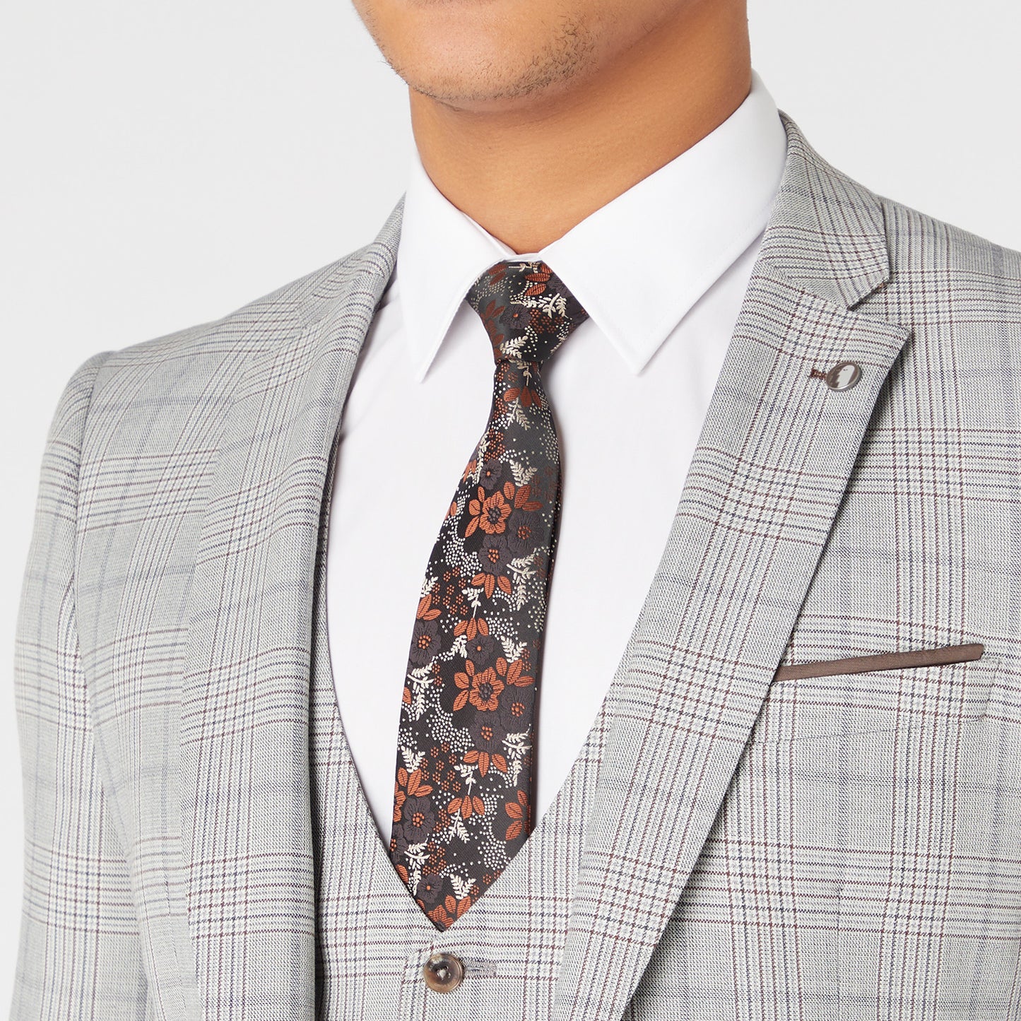Remus Uomo 42034 04 Grey X-Slim Suit Jacket