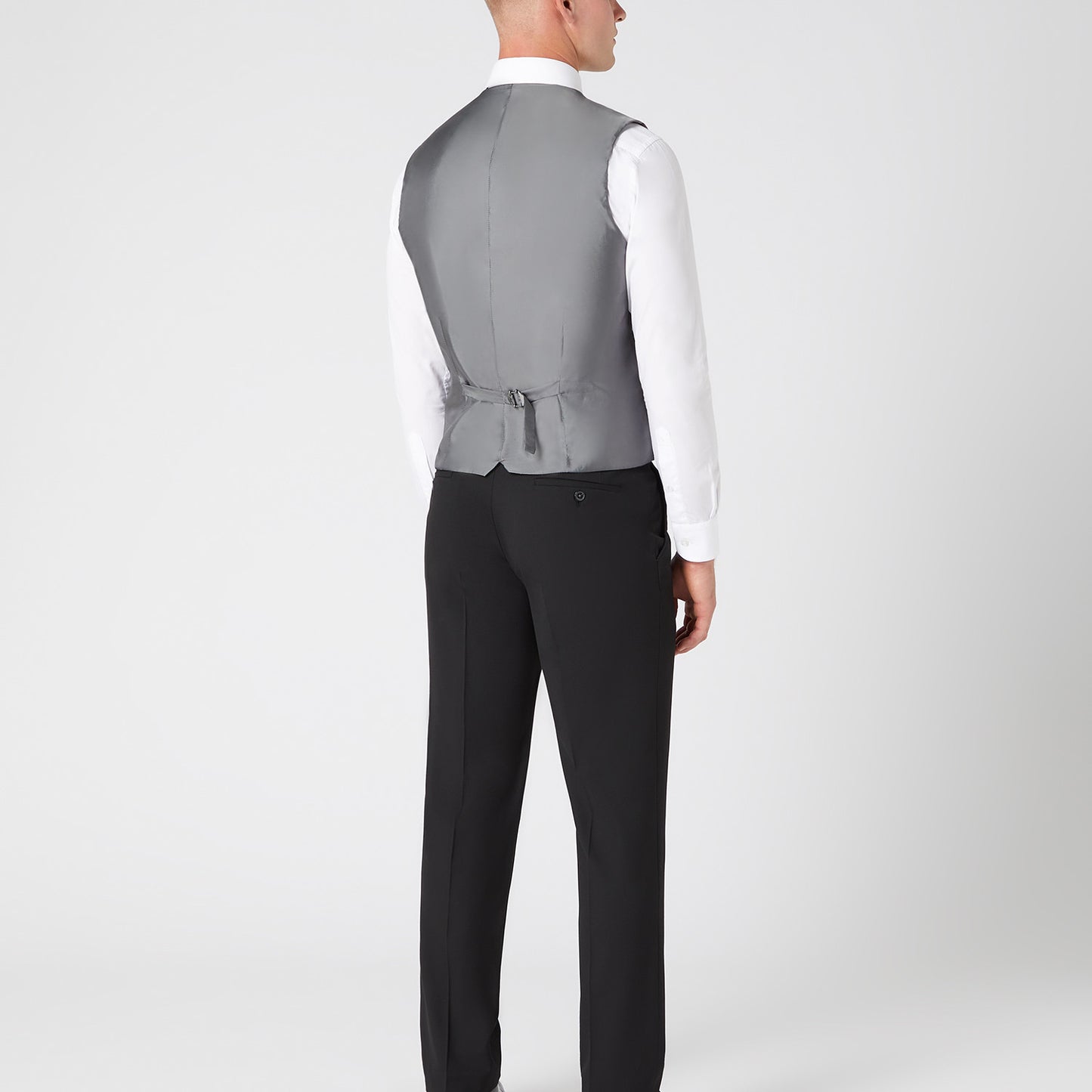 Remus Uomo 51770 00 Black Tapered Waistcoat