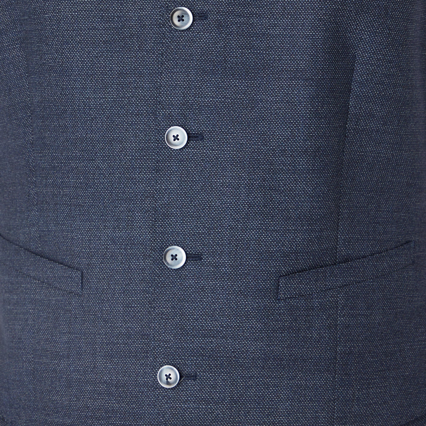 Remus Uomo 52028 28 Blue Slim Suit Waistcoat